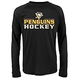 NHLペンギンズパフォーマンス長袖Tee L ブラック
