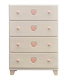 大川家具 nakakei チェスト スノーハート 60cm幅4段