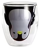 セラミック藍 耐熱2重タンブラー ペンギン サイズ：約φ8 H10.2 13610