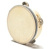 Generic 1 x Kids Musical Tambourine木製ドラム赤ちゃん教育玩具