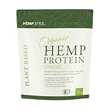 HEMP STYLE 有機 ヘンププロテイン パウダー 非加熱 オーガニック カナダ産 栄養管理士監修 500g