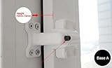 ANB-Casement window locks, White, easy to install,aluminum/steel/security locks,sliding doors/window