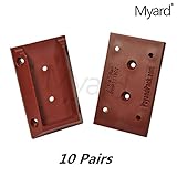 アップグレード手すり2 / PK接続コネクタを2 " x4 " ( 1 – 1 / 2 " x 3 – 1 / 2インチ）、pnp111902 10 Pair PNP111902-R 10pr