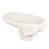 TadpolesケーブルニットMosesバスケット、寝具 MBBDKT010