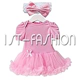 (アイム)iiniim　赤ちゃん　ベビー　ヘアバンド＋チュチュスカート　着ぐるみ　ワンピース　記念写真撮影用小道具　新生児ドレス タイプ４ タグ：S (推薦年齢：0-3月)