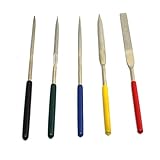 JINTONG ダイヤモンドヤスリ ステンレススチール コーティング 140mm 5本組