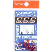 Amazon | ウォーターランド SSSフック スプーン用 WaterLand ＃3/0