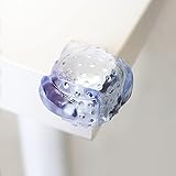 Baby Mate Cute Animal Child Safety Table Corner Protectors & Decors (Cute Hedgehog Shape, Clear) - 1