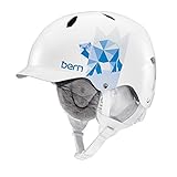 Bern バーン BANDITA ヘルメット 子供用 ガールズモデル オールシーズン アクションスポーツ 正規品　SATIN WHITE POLAR BEAR　MLサイズ