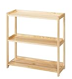 パール金属 ウッドラック3段 9090 N-8206