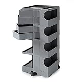 ビーライン ボビーワゴン 4段4トレイ トルネードグレー b-wagon4004-TG