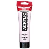 ターレンスジャパン(Talens Japan) ターレンス アクリル絵具 アムステルダムアクリリックカラー ライトローズ T1709-361 120ml 485910