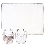 (バーバリー) BURBERRY コットン スリーピース ベイビー ギフトセット ビブ タオル セット