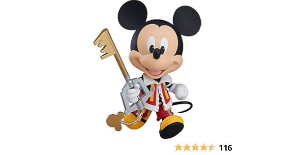 Amazon ねんどろいど キングダム ハーツii 王様 ミッキーマウス ノンスケール Abs Pvc製 塗装済み可動フィギュア フィギュア ドール 通販