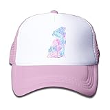 ボーイズ メッシュキャップ 通気性 今季最新 釣り レジャー・キャップ ポリネシア パグ おしゃれ 帽子 カジュアル ストーリート系ピンク プリント付き 無地