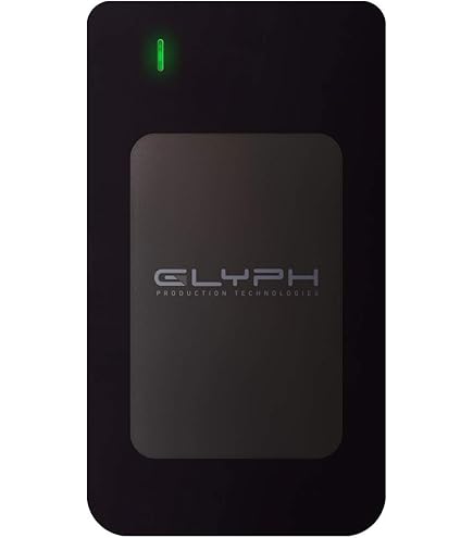 外付けハードディスク・ドライブ GLYPH Atom PRO SSD 2TB Thunderbolt3 NVMe Amazon | Glyph Production Technologies Atom Pro 2、外付けNVMe