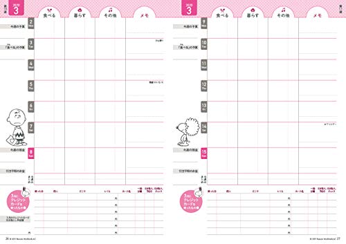 レタスクラブ 19年 10 11月 合併号 雑誌付録 Snoopy 家計簿 雑誌付録パトロール