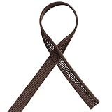 ニットパイピングテープ 3m単位切り売り 幅10mm 日本製 装飾テープ 服飾 手芸 リメイク 黒 白 赤 青 黄 緑 (ブラウン（#004）)