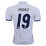 For Coming Season Real Madrid CF 19モドリッチホームサッカージャージーinホワイト US サイズ: L カラー: ホワイト