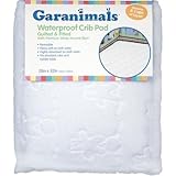 Garanimals Fleecy Soft Fitted Quilted Crib Mattress Pad with Skirt 25" X 52" by Garanimals [並行輸入品]