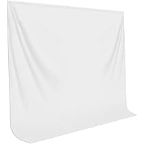Amazon | Hemmotop 撮影用 背景布 白 2.4m x 3m 撮影 布 無反射と反射