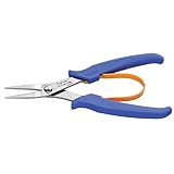 スリーピークス(3.peaks) ステンレス製先細リードペンチ プラスチック製バネ付 150mm SP-34A