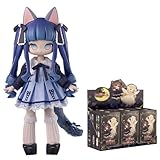 ブラインドドールブラインドボックス BJDドール 秘境巡礼 1/8スケール BJD 可動フィギュア アニメ人形 少女向けギフト 15歳以上対象 PVC&ABS製 衣装付き コレクタブルフィギュア 1個