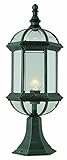 Trans Globe Lighting 4182 VG 21-Inch 1-Light Outdoor Pier Base Lantern, Verde Green [並行輸入品]