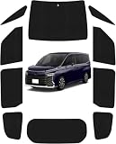 Loveyes トヨタ ヴォクシー ノア 90系サンシェード 全面 フルセット 日除け 車中泊 断熱 UVカット 専用アクセサリー (ヴォクシー/ノア 90系)