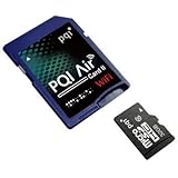 PQI Air Card II アダプター WIFI SD、microSDHC対応 高速転送 Android iOS対応 (microSDHC 32GB Class10付属, 新しい Airカード2)