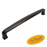 Cosmas 4392 – 160orbオイルはブロンズモダンキャビネットハードウェアハンドルプル – 6 – 5 / 16 "インチ( 160 mm )穴中心 – 15パック