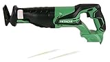 Hitachi CR18DGLP4 18V Cordless Lithium-Ion Reciprocating Saw with Lifetime Tool Warranty (Tool Only,
