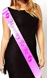 Mummy To Be Baby Shower Party Sash (Pink) by Uk Baby Shower Co