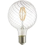 Sunlite g48 / LED / SG / AQ / 12 W / D / 22 K / MOG LEDアンティークフィラメントスタイル100 W相当g48グローブヴィンテージLight Bul