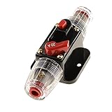 Baoblade DC12V 　遮断器　サーキットブレーカ　回路ブレーカ　20/30/40/50/60/80/100A　リセット　ソーラーシステム　防水　ヒューズ　インバータ - 20Ａ