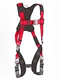 3M Protecta 1191260 Fall Protection Full Body Harness, With 3 D-Ring's, Quick Connect Buckle Legs, 4