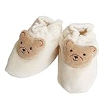 日本製　オーガニックコットン　ムクムクモコモコのくまのブーティ　Amorosa mamma　アモローサマンマ