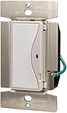 Eaton RF9518WS ASPIRE RF Single-Pole Wireless Light Switch, 8-Amp, White Satin [並行輸入品]