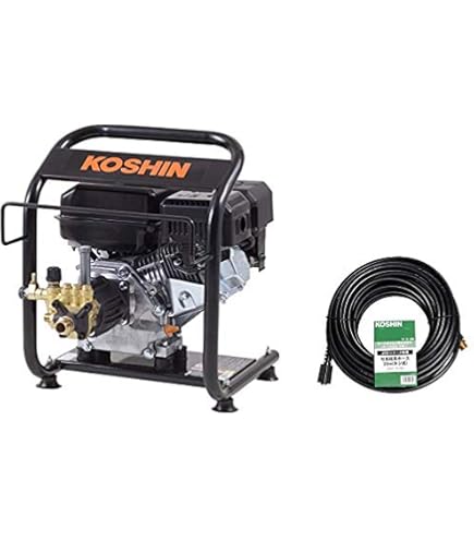 鹿児島発　工進　JCE-1408U　高圧洗浄機JCE-1408U　延長ホース10m付き Amazon | 【セット品】工進(KOSHIN) エンジン式高圧洗浄機 JCE-1408U
