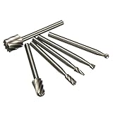 6Pcs Hss Routing Wood Rotary Milling Cutter Tool Set (Usa)