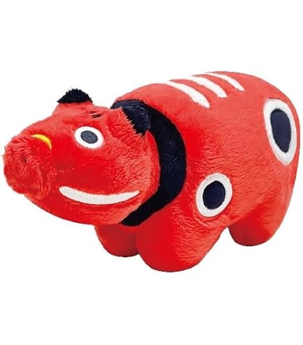 Amazon.co.jp: 福島 赤べこ あかべぇ ぬいぐるみ 會津 : おもちゃ