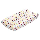Sweet Tweet Polka Dot Changing Pad Cover by True Baby by True Baby