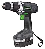 Genesis GCD18BK 18v Cordless Drill/Driver Kit, Grey [並行輸入品]