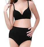 コットンWhisper Womensマタニティ下着サポートブリーフ US サイズ: S カラー: ブラック
