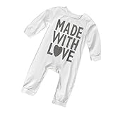 FEITONG Baby Boy's Warm Infant Romper Jumpsuit Bodysuit Cotton Clothes Outfit (3-6 Months) by FEITON