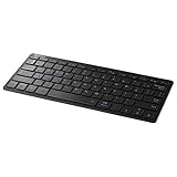 BUFFALO(バッファロー） Bluetooth 3.0対応 コンパクトキーボード ブラック BSKBB318BK