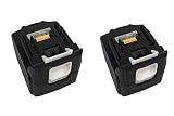 [PowerWings] 2個 BL1415 14.4V 1500mAh リチウムイオン 互換バッテリー 小型 軽量 BL1430対応