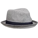 オールドネイビー OLD NAVY/ ツイードフェドラー グレー 小物 S(12～24ヶ月)【並行輸入】