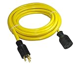 Conntek 20551 25-Feet 20A 125V L5-20 STW 12/3 Locking Extension Cord [並行輸入品]
