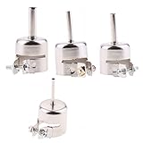 IPOTCH ホットエアガン用　ヒートガン　ノズル　4個入り　　3mm + 4mm + 5mm + 6mm　ユニバーサル 　耐熱性